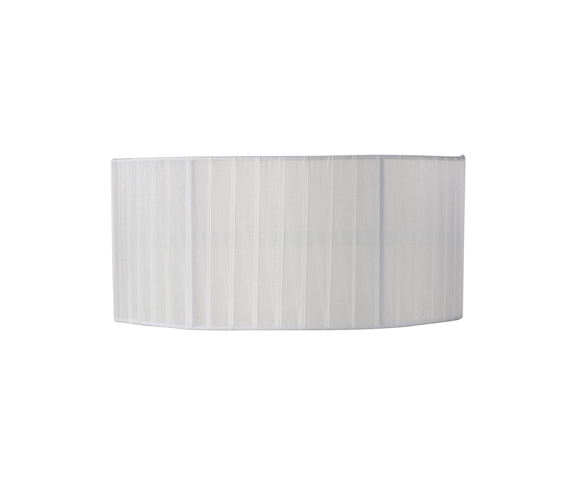 ILS31746WH  Freida Organza Wall Lamp Shade White For IL31746/56; 350mmx160mm